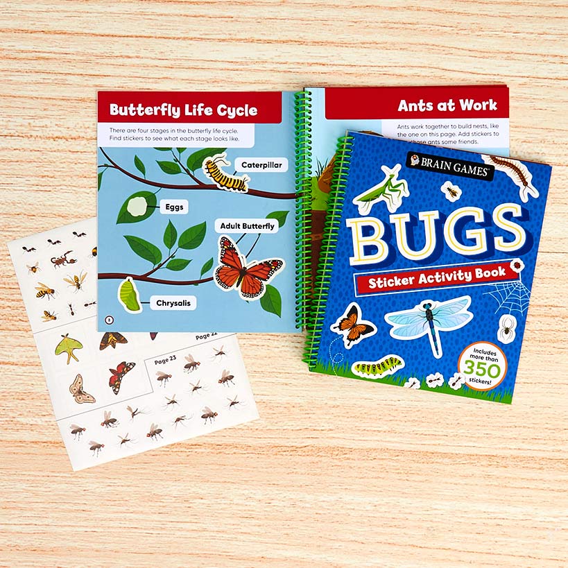 Brain Games Sticker Activity Book