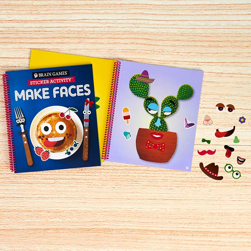 Brain Games Sticker Activity Book