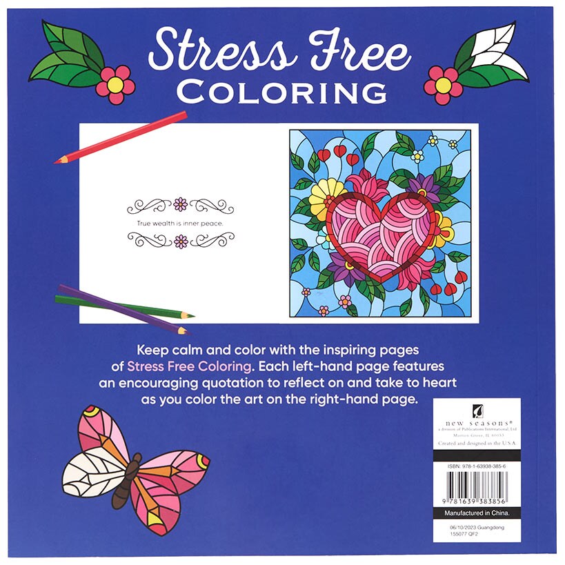 Stress-Free Coloring Book