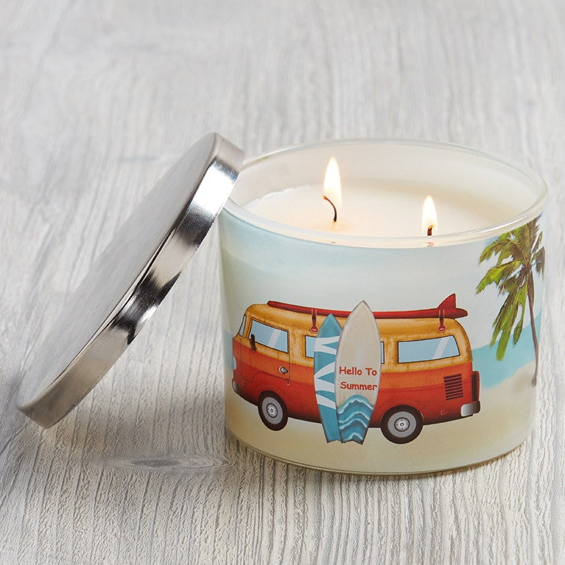 Summer Scent Jar Candles