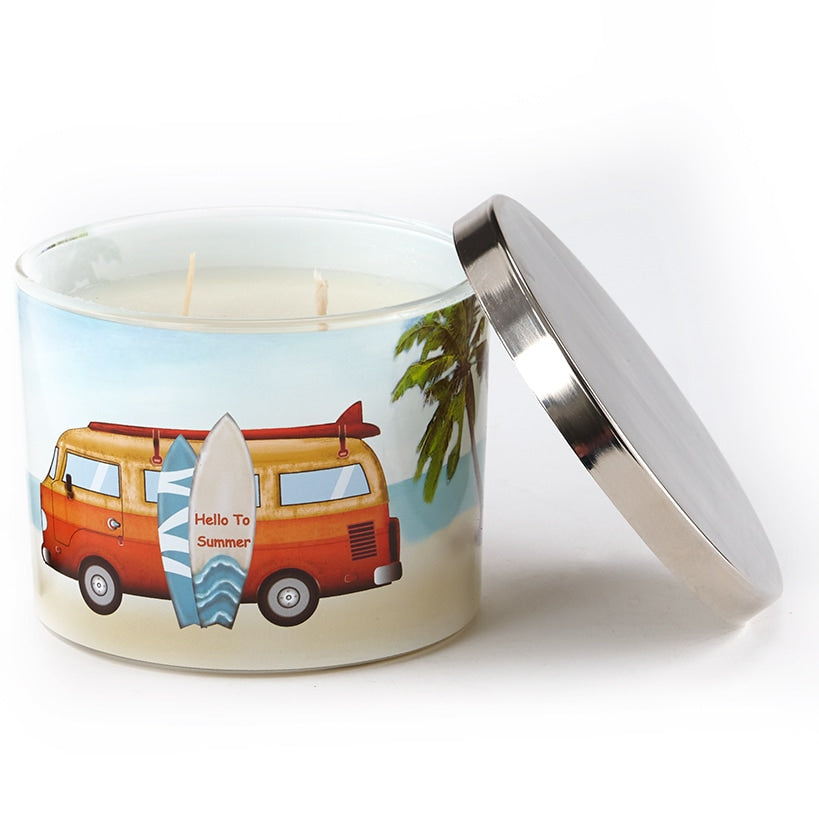 Summer Scent Jar Candles