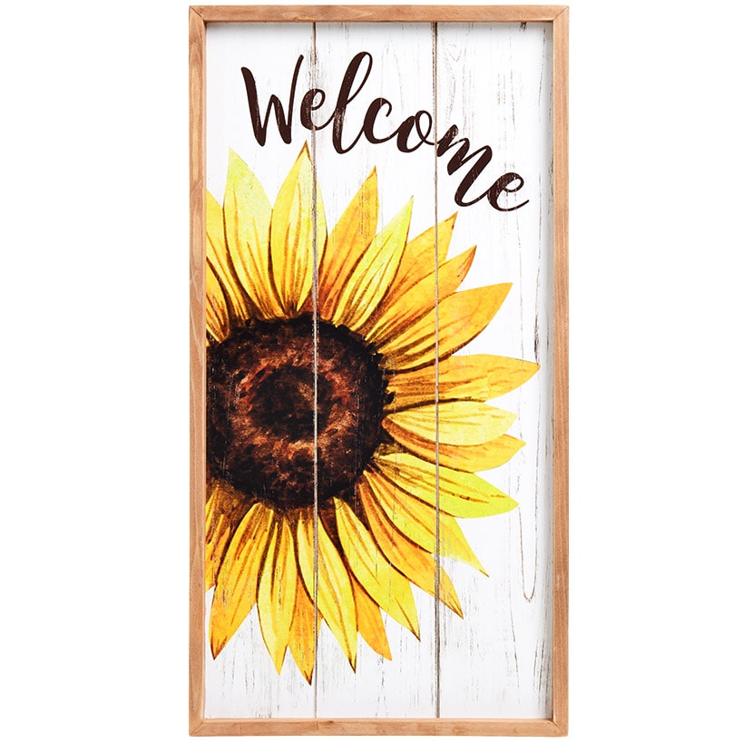 Sunflower LED Candle with Sunflower Ring