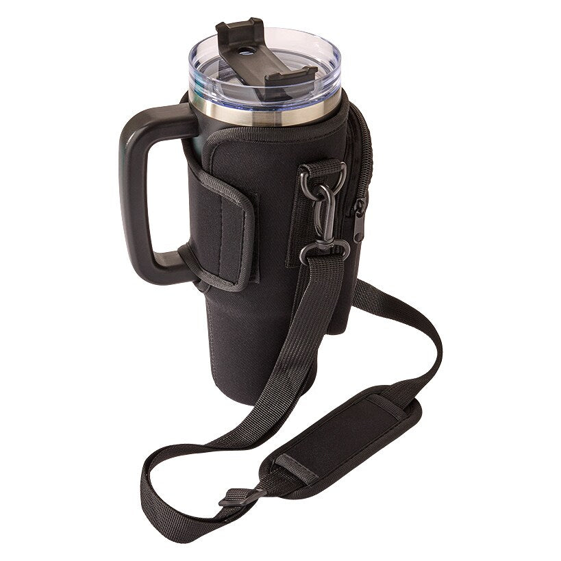 Tumbler Carry Bag with Adjustable Strap and Pockets