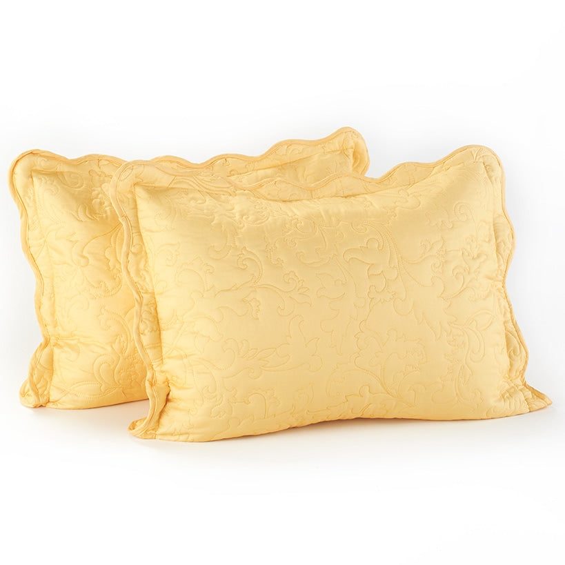 Quilted Damask Bedspread Sets