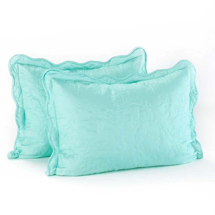 Quilted Damask Bedspread Sets