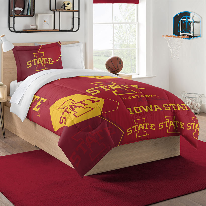 NCAA Hexagon Comforter Set