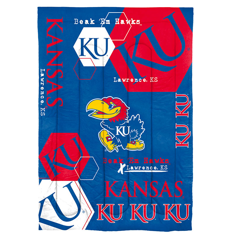 NCAA Hexagon Comforter Set