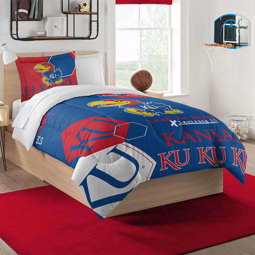 NCAA Hexagon Comforter Set