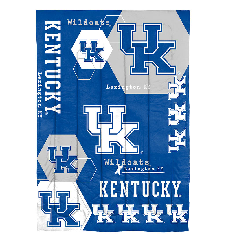 NCAA Hexagon Comforter Set