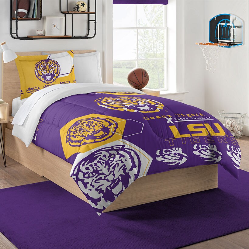 NCAA Hexagon Comforter Set