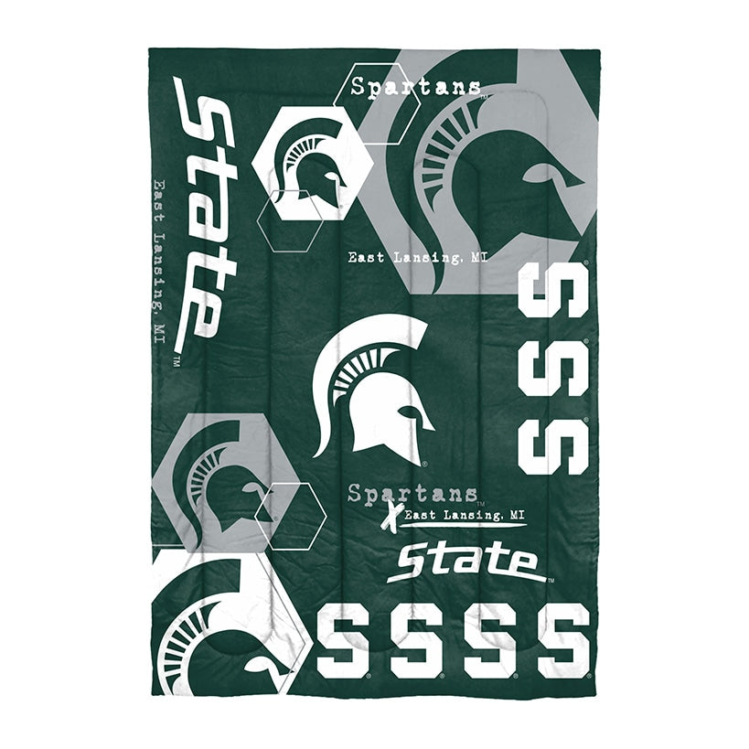 NCAA Hexagon Comforter Set