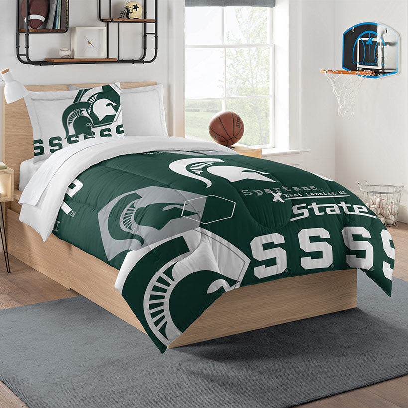 NCAA Hexagon Comforter Set