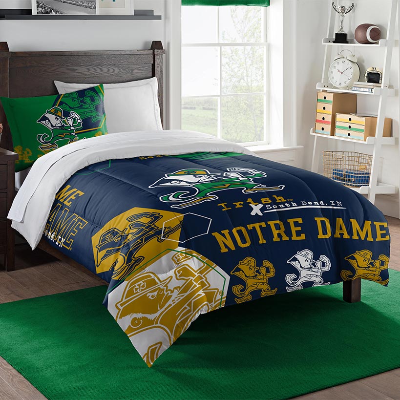 NCAA Hexagon Comforter Set