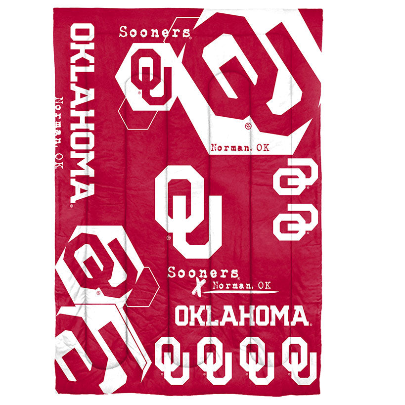 NCAA Hexagon Comforter Set