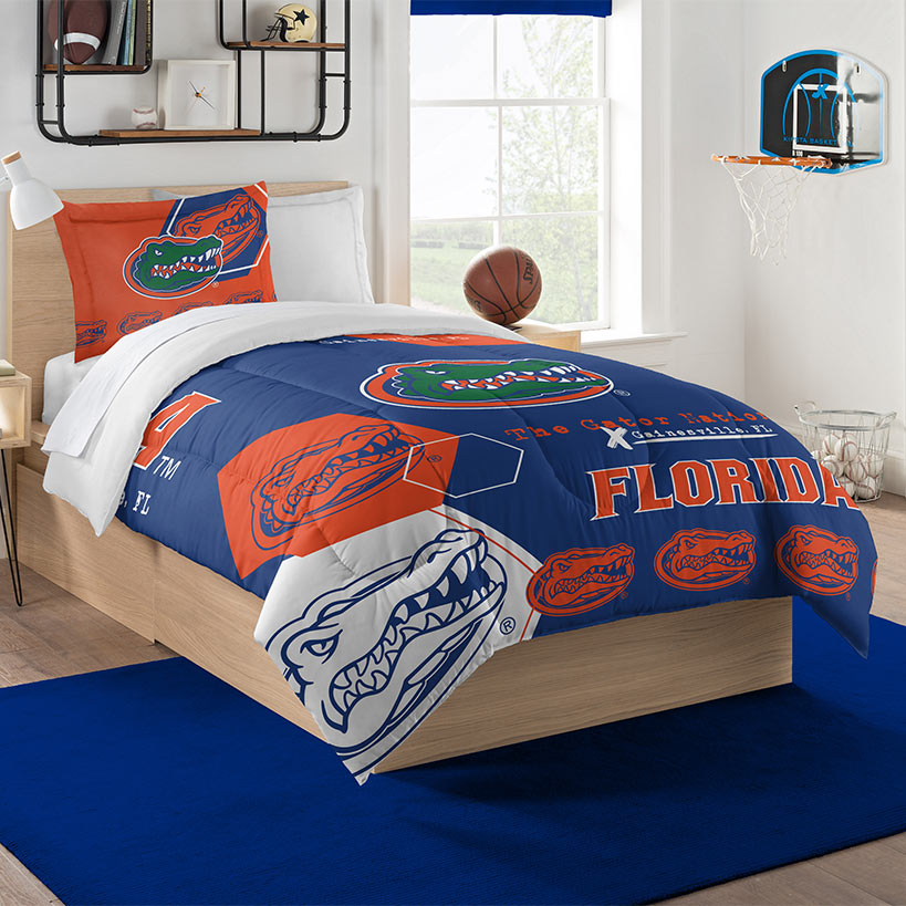 NCAA Hexagon Comforter Set