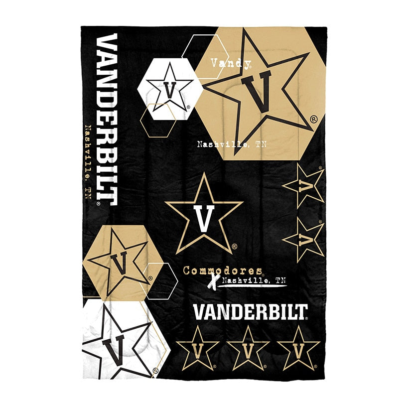 NCAA Hexagon Comforter Set