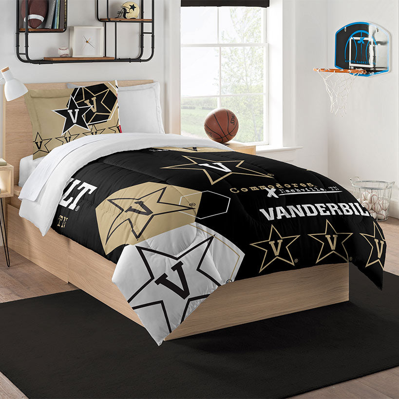 NCAA Hexagon Comforter Set