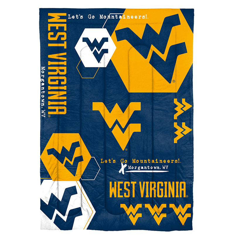 NCAA Hexagon Comforter Set
