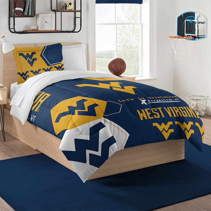NCAA Hexagon Comforter Set