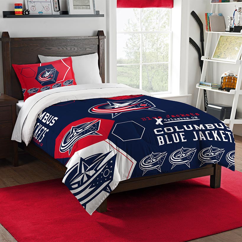 NHL Hexagon Comforter Sets