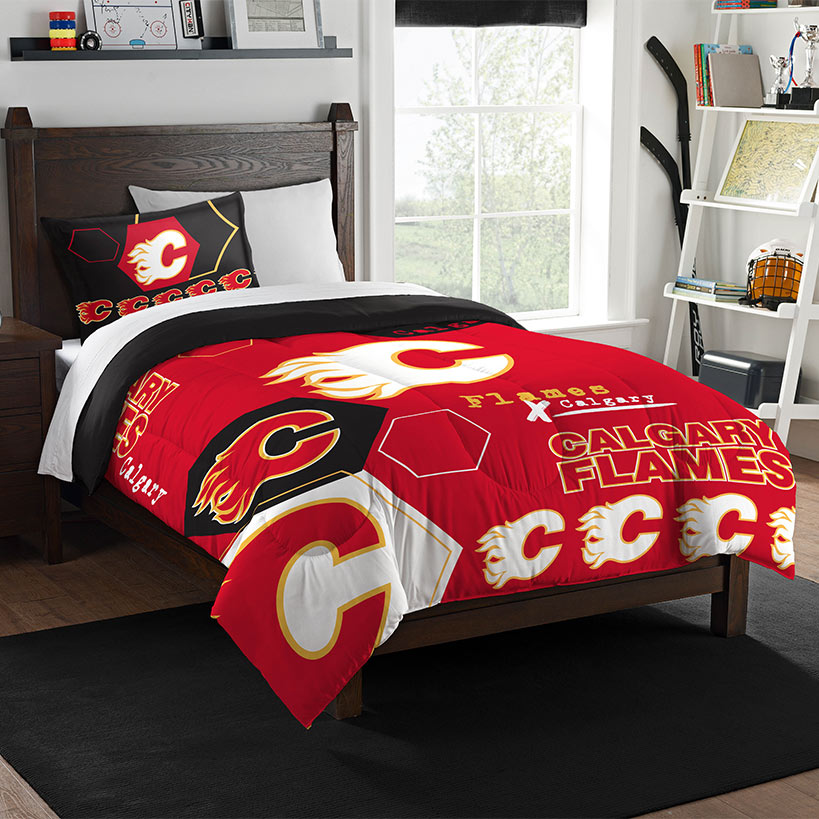 NHL Hexagon Comforter Sets