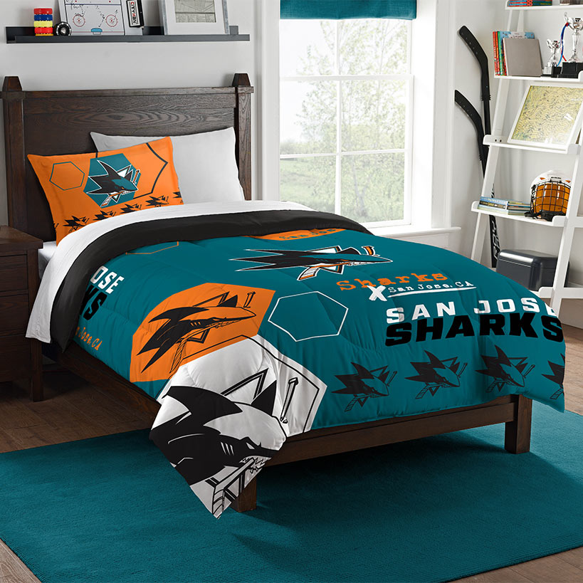NHL Hexagon Comforter Sets