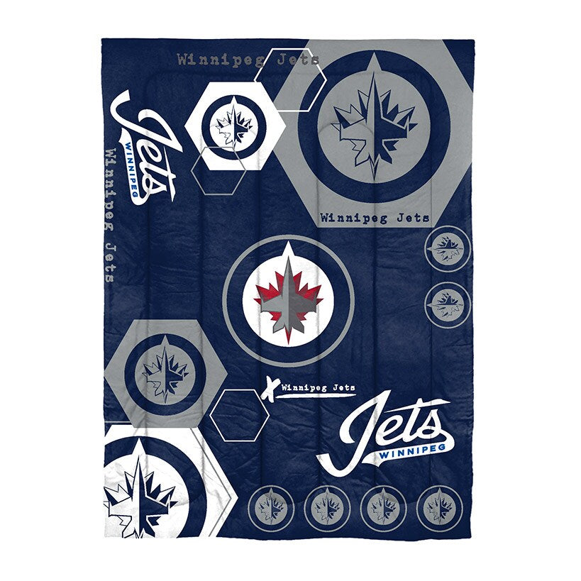 NHL Hexagon Comforter Sets