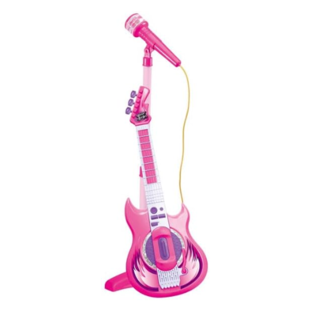 Contixo Kids Toy Guitar Set With MP3 Microphone - Musical Toy