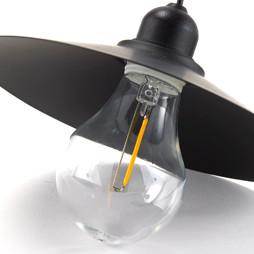 Vintage Hanging Solar Lamps
