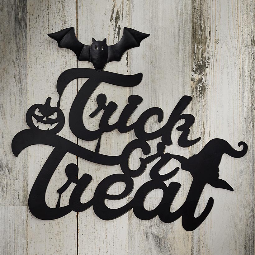 Wall Silhouette Halloween Signs