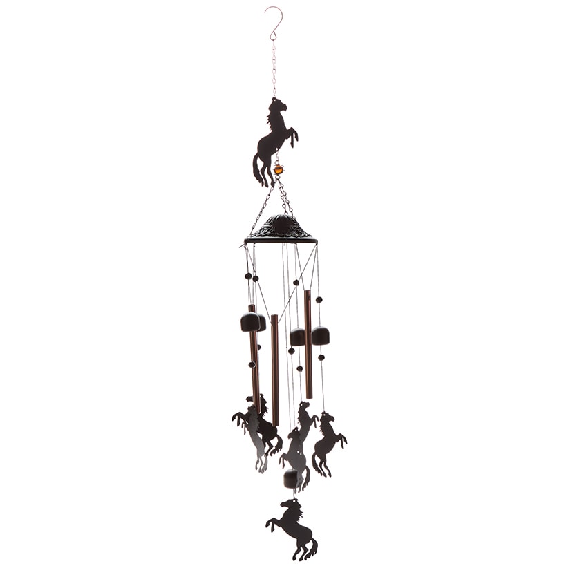 Western Theme Horse Windchime