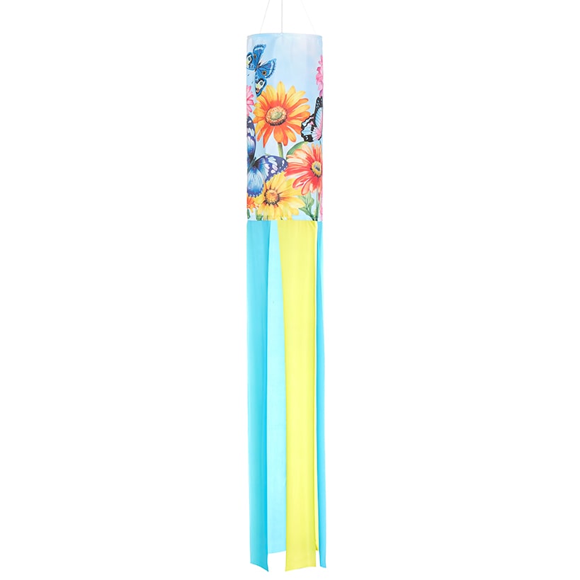 Whimsical Spring Windsocks Ladybug or Butterfly