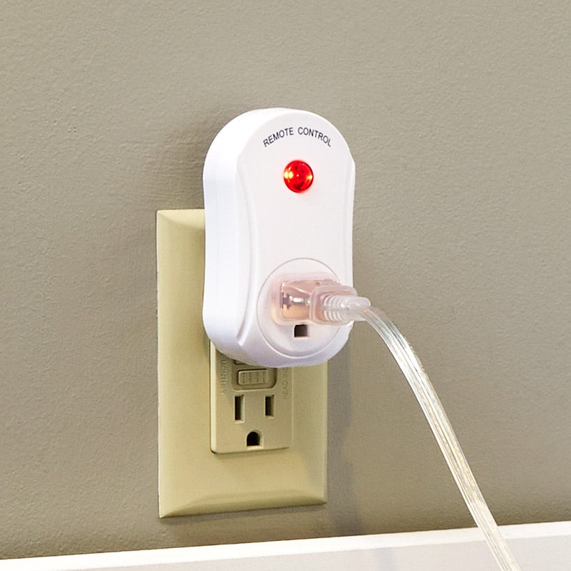 Wireless Indoor Outlet, with Remote On/Off Function