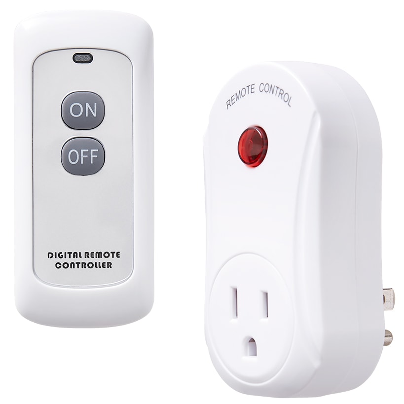 Wireless Indoor Outlet, with Remote On/Off Function