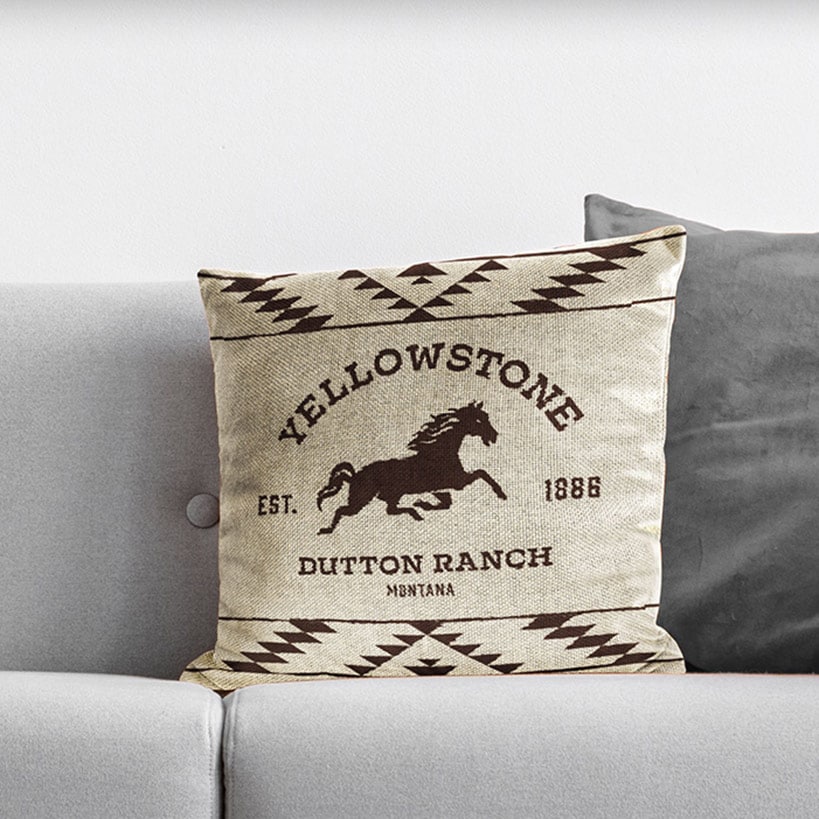 Yellowstone Jacquard Pillow 20"
