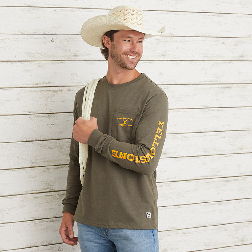 Yellowstone Long-Sleeve Shirt with Pocket