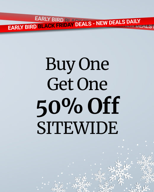 Buy one get one 50% off