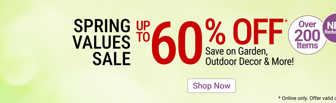 Shop Spring Values Sale up to 60% off