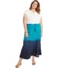 Ombre Skirts - Teal 2X