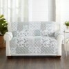Country Quilted Furniture Protectors - Gray Love Seat