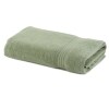 34" x 68" Oversized Zero-Twist Cotton Bath Sheets - Spruce