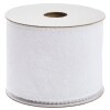 5-Yd. Decorative Wired Ribbon Spools - White
