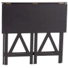 Crisscross Folding Office Furniture - Black Desk