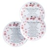 Sets of 3 Melamine Giving Plates - Snowman