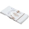 Sets of 2 Waffle Weave Floral Kitchen Towels - Thistle Floral