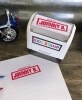 Kids' Personalized Self-Inking Stamps - Property of Red