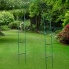 Arched Garden Trellises - Green