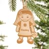 Big & Little Siblings Personalized Ornaments - Girl