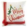 Christmas Themed LED Lighted Accent Pillows - Merry Christmas