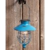Hanging Solar Lanterns - Blue